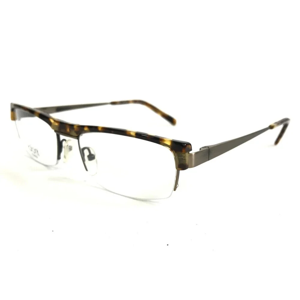 Jean Lafont Eyeglasses Frames BARYTON 532 Tortoise Gold Rectangle 55-19-144